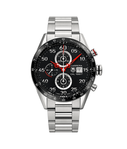 TAG Heuer Carrera Calibre 1887 43 Stainless Steel / Black / Time Machine Nendo